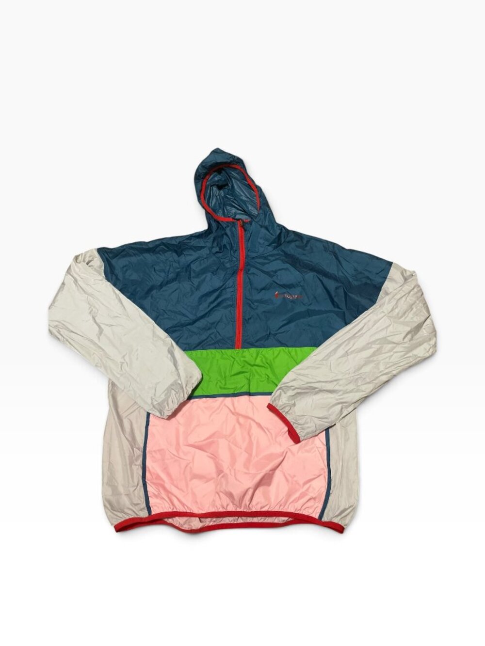 Cotopaxi Jacket Mens L Colorblock Teca Technical Windbreaker Hooded Unisex Coat